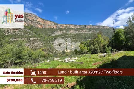 Nahr Ibrahim 1400m2 | 320m2 Two Floors House | Private Road | MCH