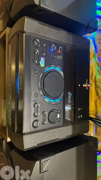 Sony stereo surround system + stand +rfuf "without" the bottles