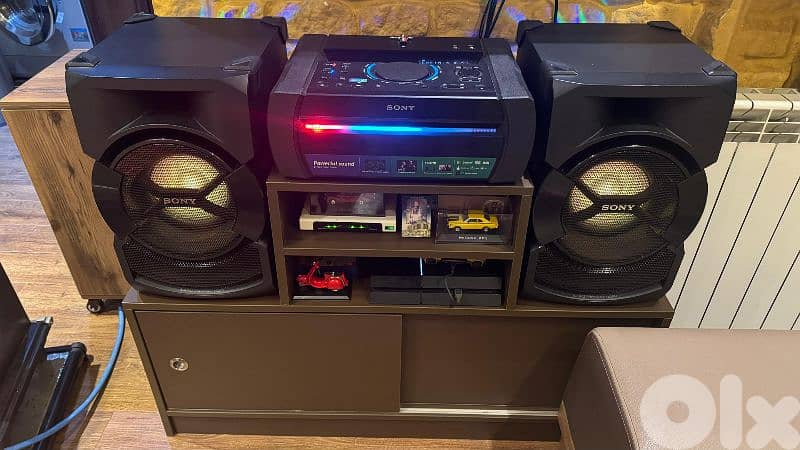 Sony stereo surround system + stand +rfuf "without" the bottles 1