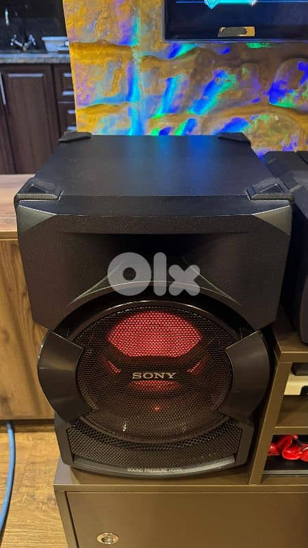 Sony stereo surround system + stand +rfuf "without" the bottles 2