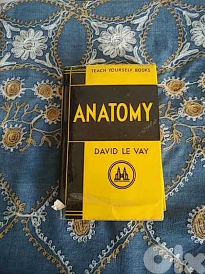Old book Teach Yourself Anatomy (1964)