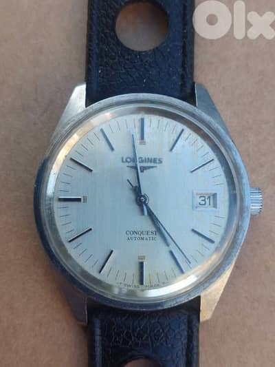 longines conquest automatic date