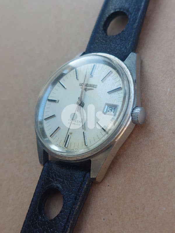 longines conquest automatic date 2