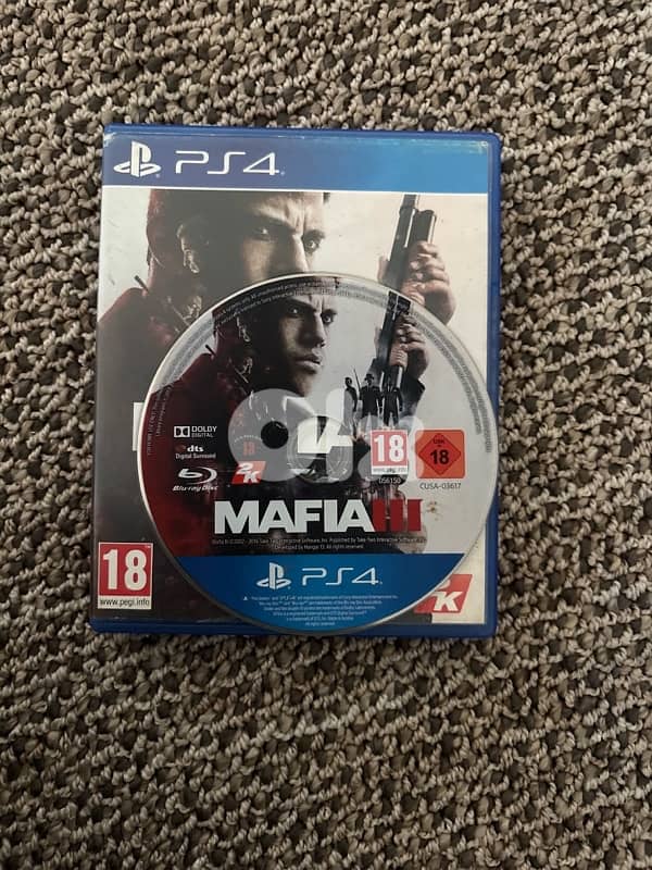 2 Ps4 Cds dragonball2 and mafia 3 1