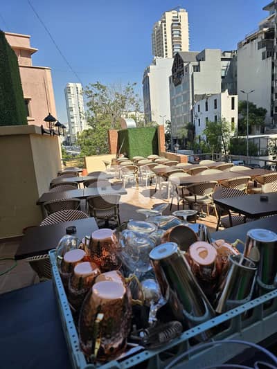 مطعم مجهز بكامل المعدات للايجار في الصيفي