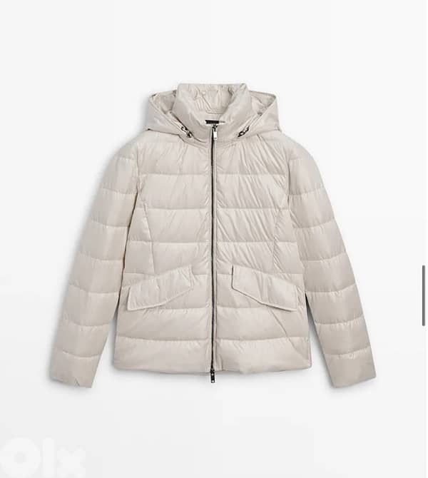 massimo dutti quilted jacket size s new collection 1