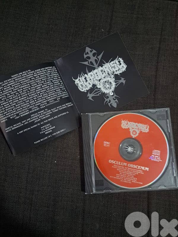 Hypocrisy - Osculum Obscenum ORIGINAL FIRST PRESS!!! NOT BOOTLEG 1