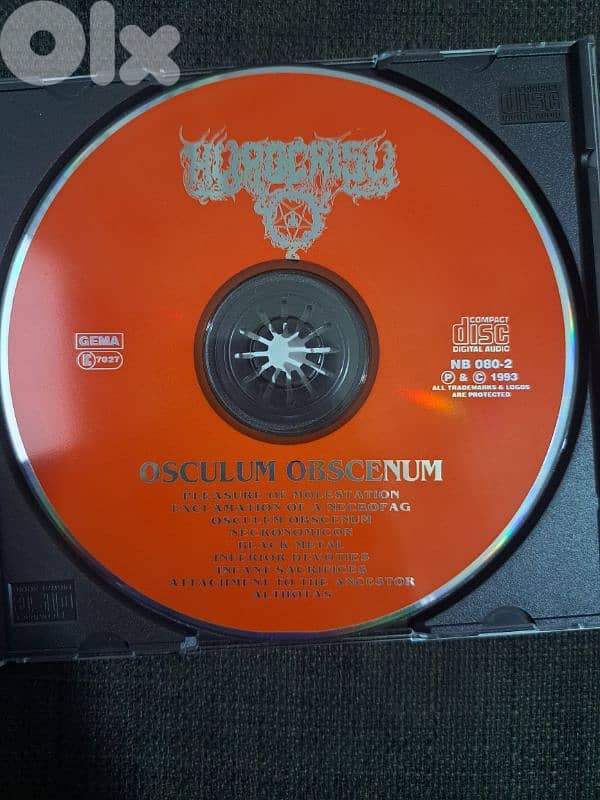 Hypocrisy - Osculum Obscenum ORIGINAL FIRST PRESS!!! NOT BOOTLEG 3