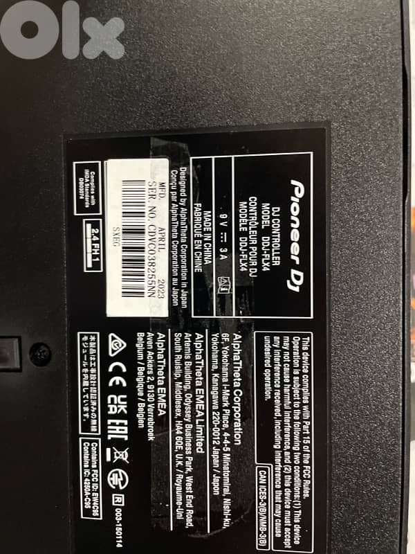 DJ controller DDJ-FLX4 2