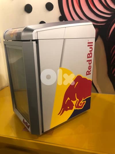 redbull display fridge like new . 225$