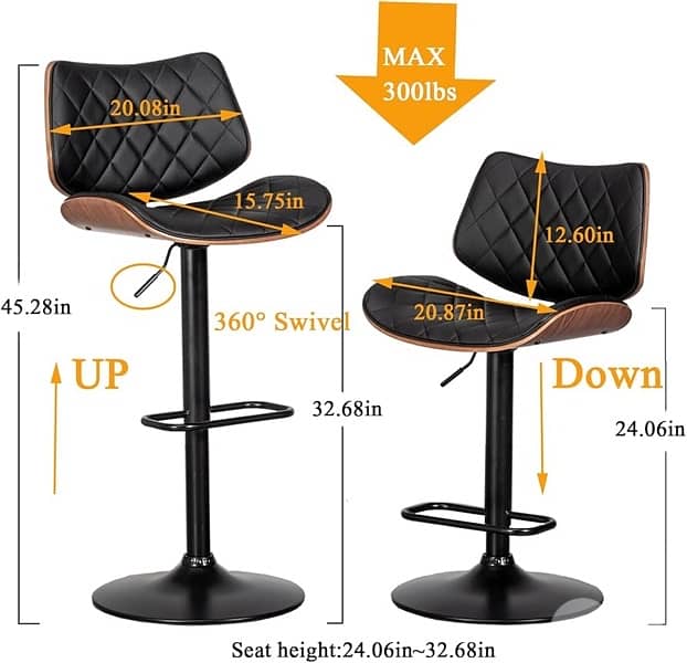 LUNLING Bar Stools 1