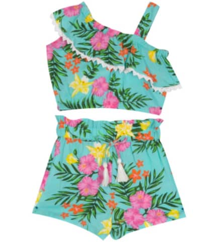 2 piece floral set 6-9 months / 12months