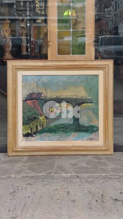 لوحة رسم زيتي اوروبية