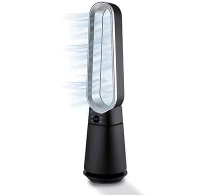 Silvercrest 38" Bladeless Tower Fan LED display 20 Speed/5$ delivery