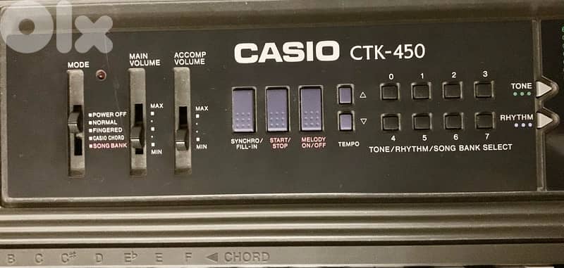 Casio CTK-450 Keyboard 1