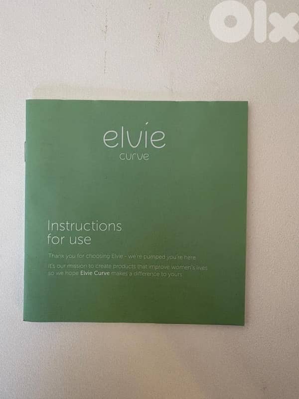 ELVIE CURVE Manual breastpump 1