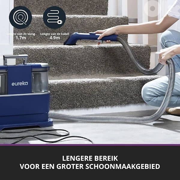 eureka portable carpet & upholstery cleaner 4