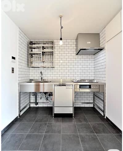 Central kitchen large and divided