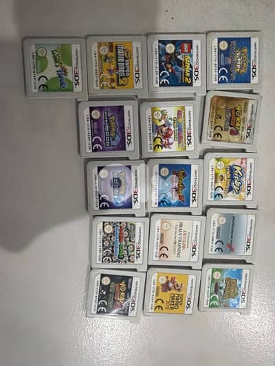 Nintendo 3Ds cartidges