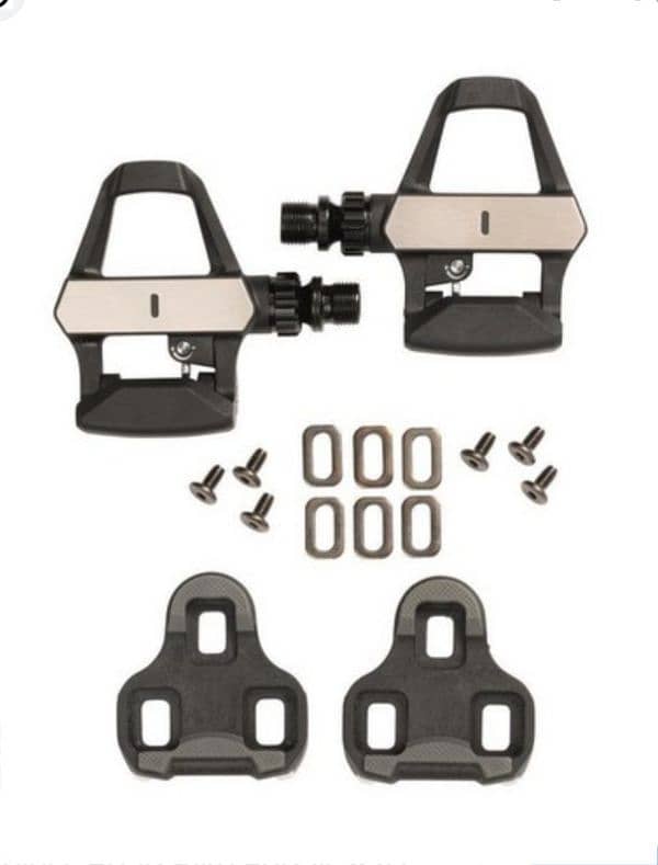 bicycle clipless road bike pedals (brand new) 1