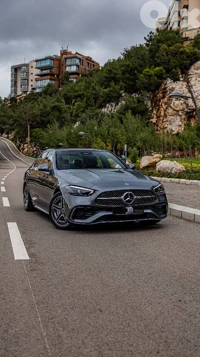 MERCEDES  C200  AMG-LINE  2023 43.000Km ONLY WARRANTY TILL END OF 2026