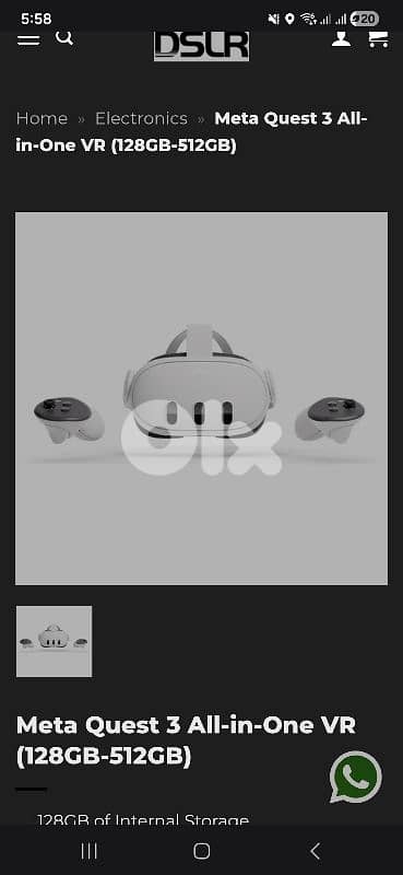 meta quest almost new