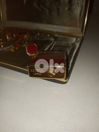 vintage made in Japan مطلي ذهب من السبعينات