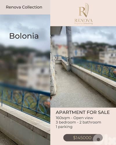 Open View Apartment for sale in Bolonia