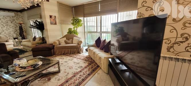 Furnished 300m2 apartment+Spacious garden 4sale in Fanar - الفنار
