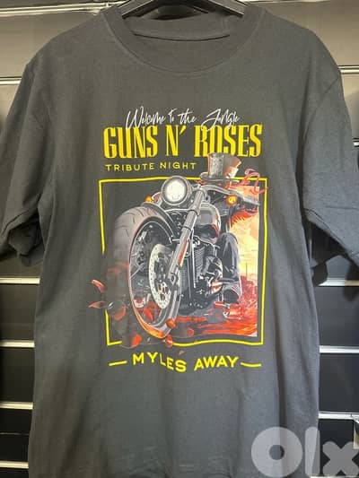 Guns n Roses gnr welcome to the jungle tshirt