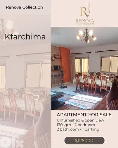 Open View Apartment for sale in Kfarchima