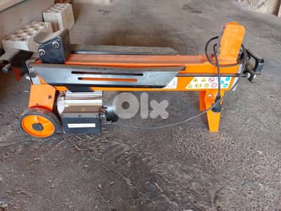wood log splitter ماكينة تقطيع الحطب