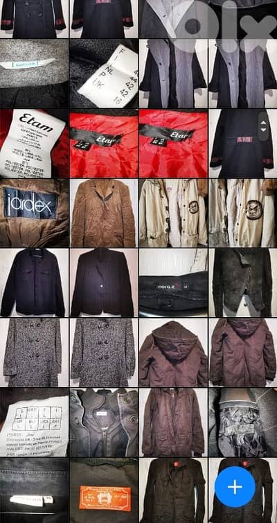 bulk 70 items european clothes