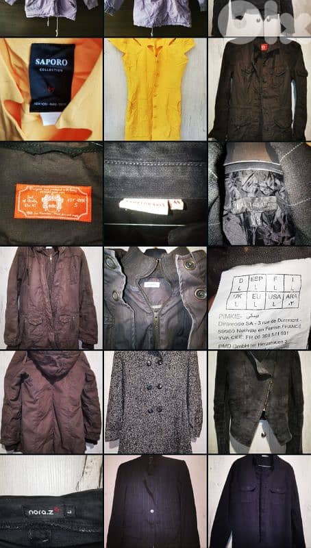 bulk 70 items european clothes 3