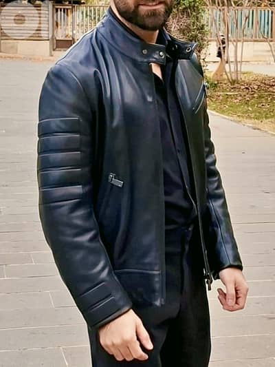 Porsche Design lambskin leather jacket
