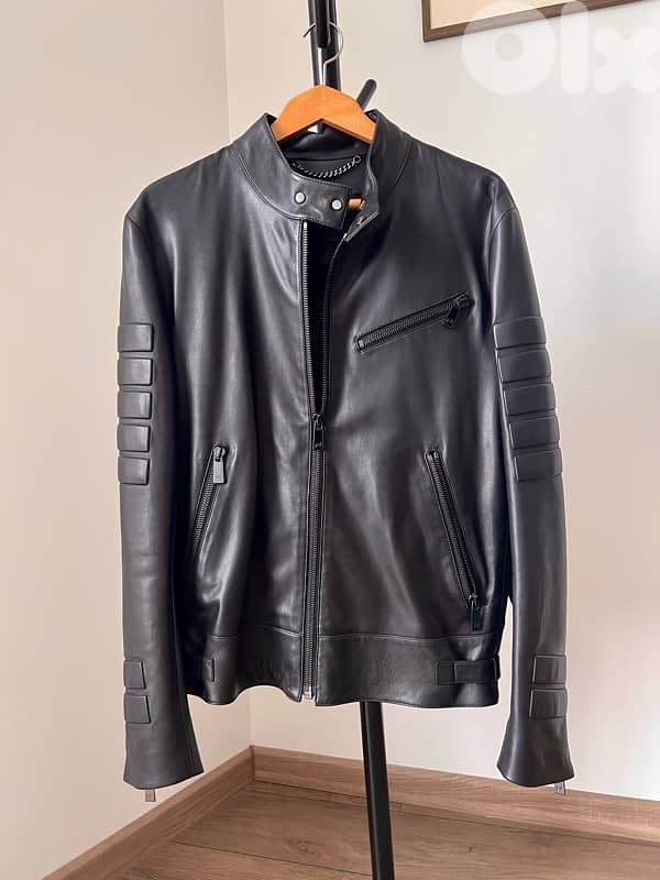 Porsche Design lambskin leather jacket 3