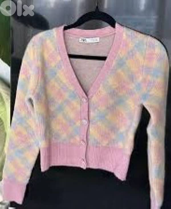 Zara knit cardigan 1