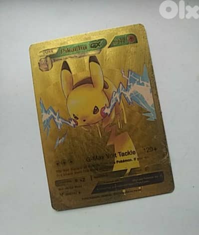 Pokemon Pikachu card - Not Negotiable