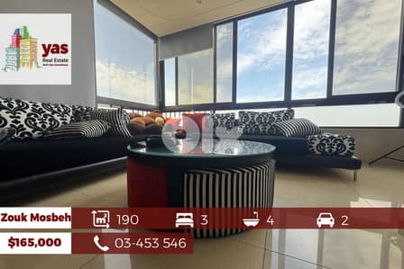 Zouk Mosbeh 190m2 | 190m2 Rooftop | Excellent Condition | Sea View |EL