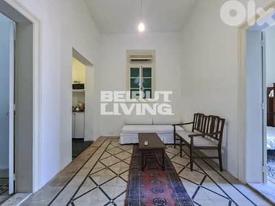 Furnished Lebanese Traditional Flat | Great Location