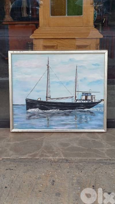 لوحة رسم زيتي