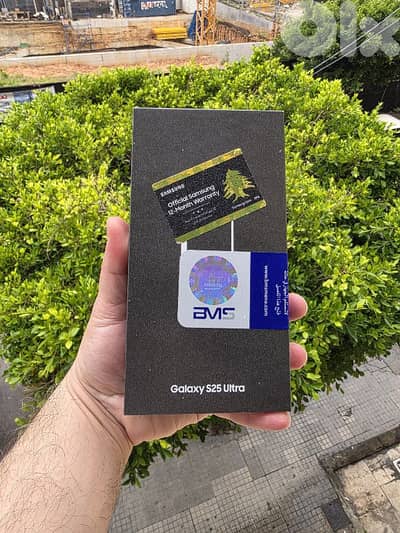 galaxy S25 uitra 256 12 ram like a new 48 hour