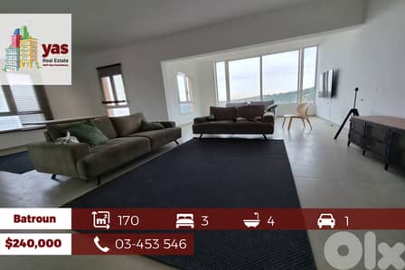 Batroun 170m2 | Excellent Flat | Brand New | Open View | MCH |