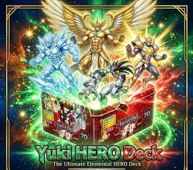 Jaden Yuki Elemental Hero yugioh Anime Deck 82 Cards