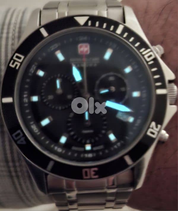 Swiss military automatic and chronograph 1