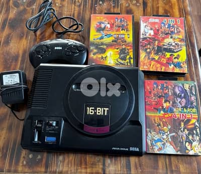 SEGA Mega Drive / Genesis 16-Bit Console – Vintage Bundle