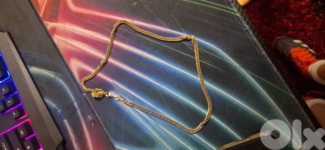 Real gold necklace