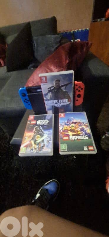 1.5 years used good condition + 3 games 2