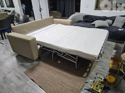 Sofa Bed (Convertible) – 2 in 1 – Good Condition