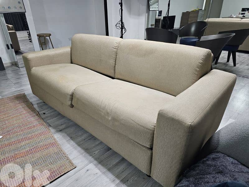Sofa Bed (Convertible) – 2 in 1 – Good Condition 3